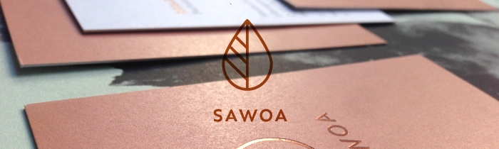 Edle Sache: Corporate Design für Sawoa